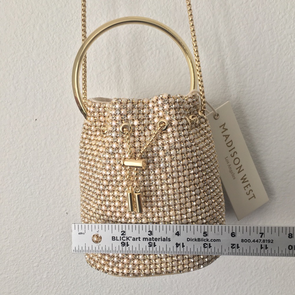 Madison West Crystal Pearl Handbag - Picture 9 of 9